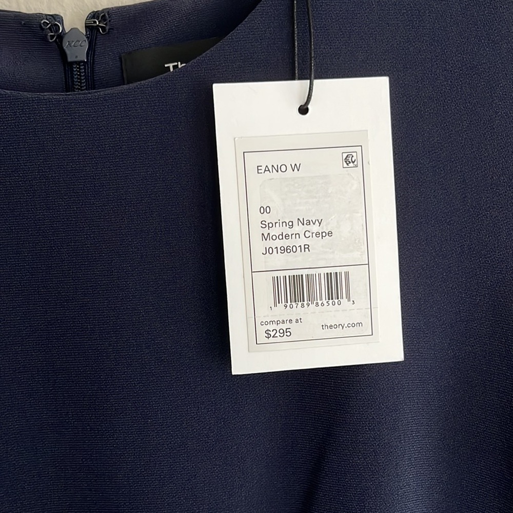 NWT Navy Theory Eano Dress - Picture 5 of 7